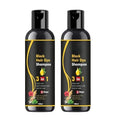 Hair Dye Instant Black Hair Shampoo for Women & Men (pack of 2)